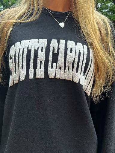 Puffy College Crew Sweatshirt