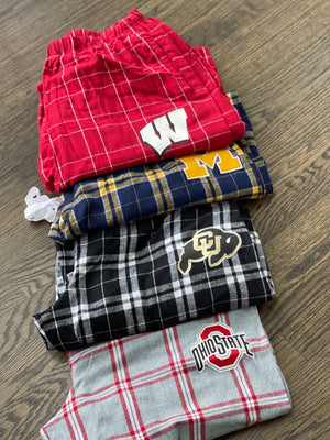 College Flannel Pajama Pants