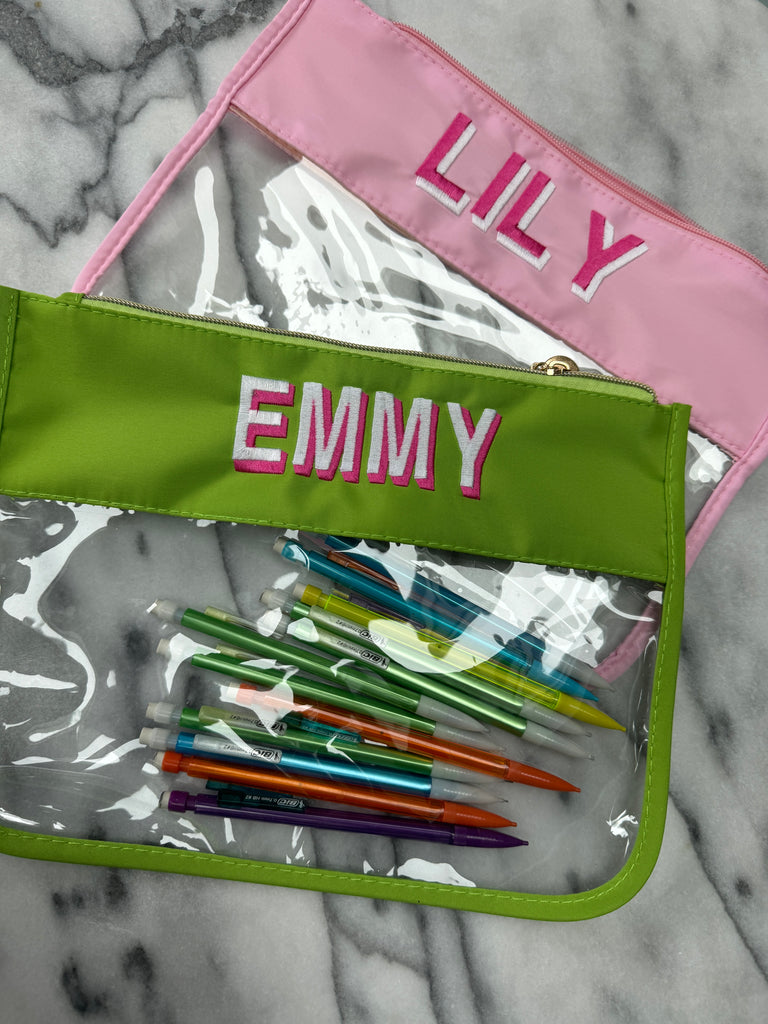 Personalized Clear Pouch