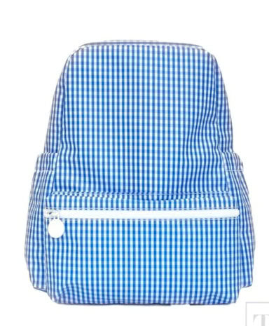 Personalized Backpack with Full Front Zip Pocket