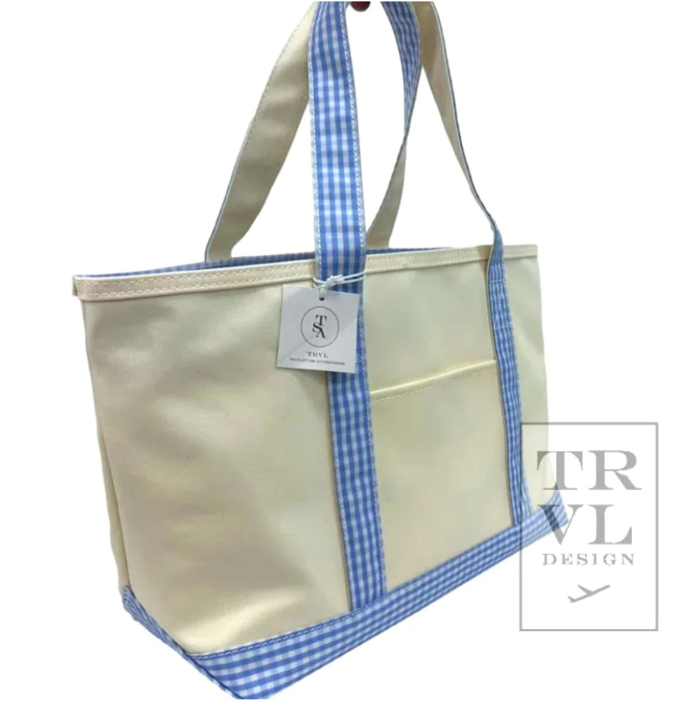 Personalized Medium Tote Canvas Coated