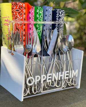 Personalized Napkin and Utensil Holder