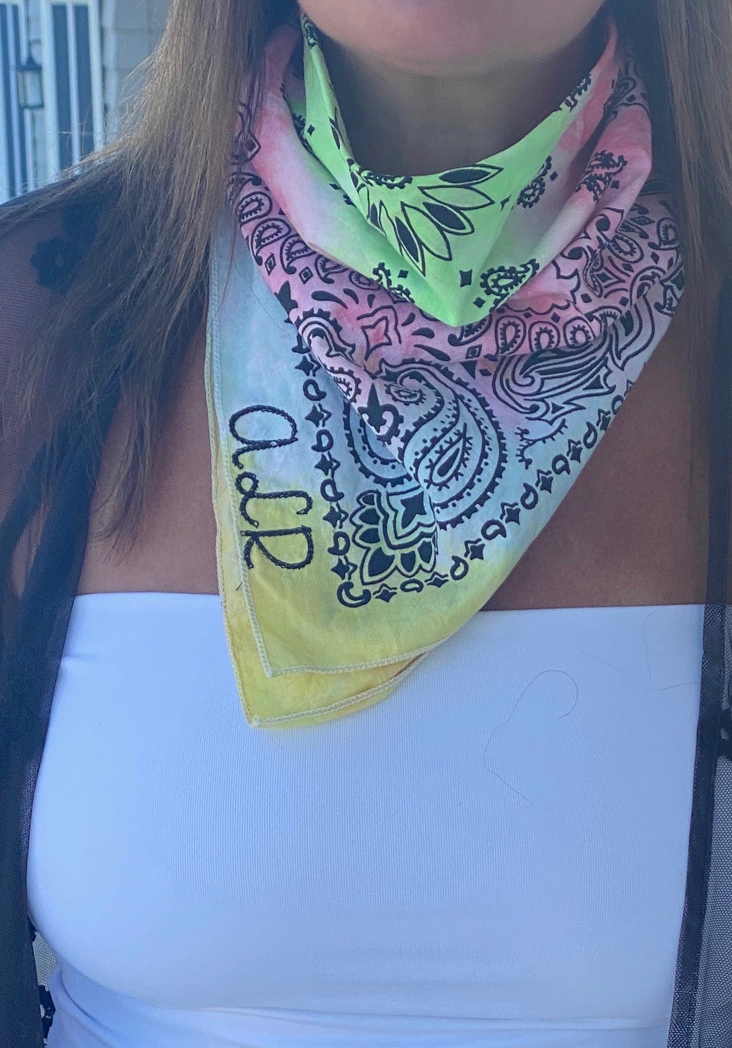 Personalized Bandana and Face Covering