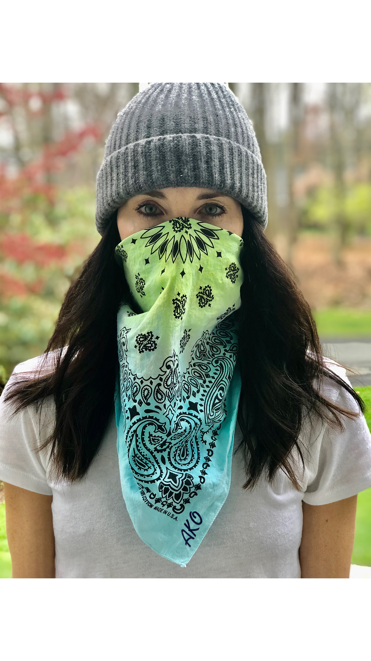 Personalized Bandana and Face Covering