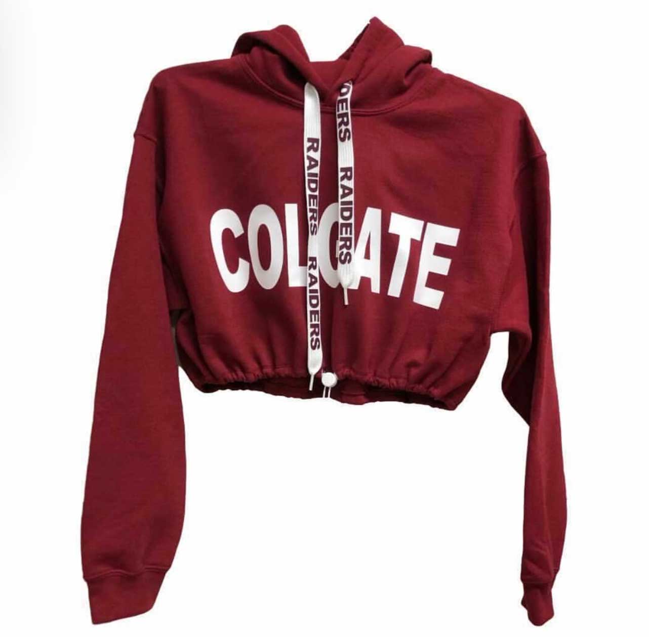 College Cropped Hoody