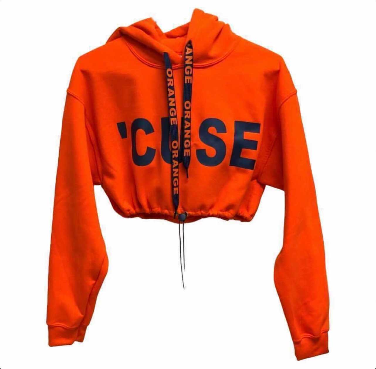 College Cropped Hoody