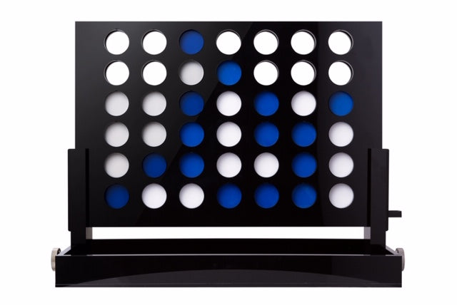 Acrylic Connect 4 Coffee Table game