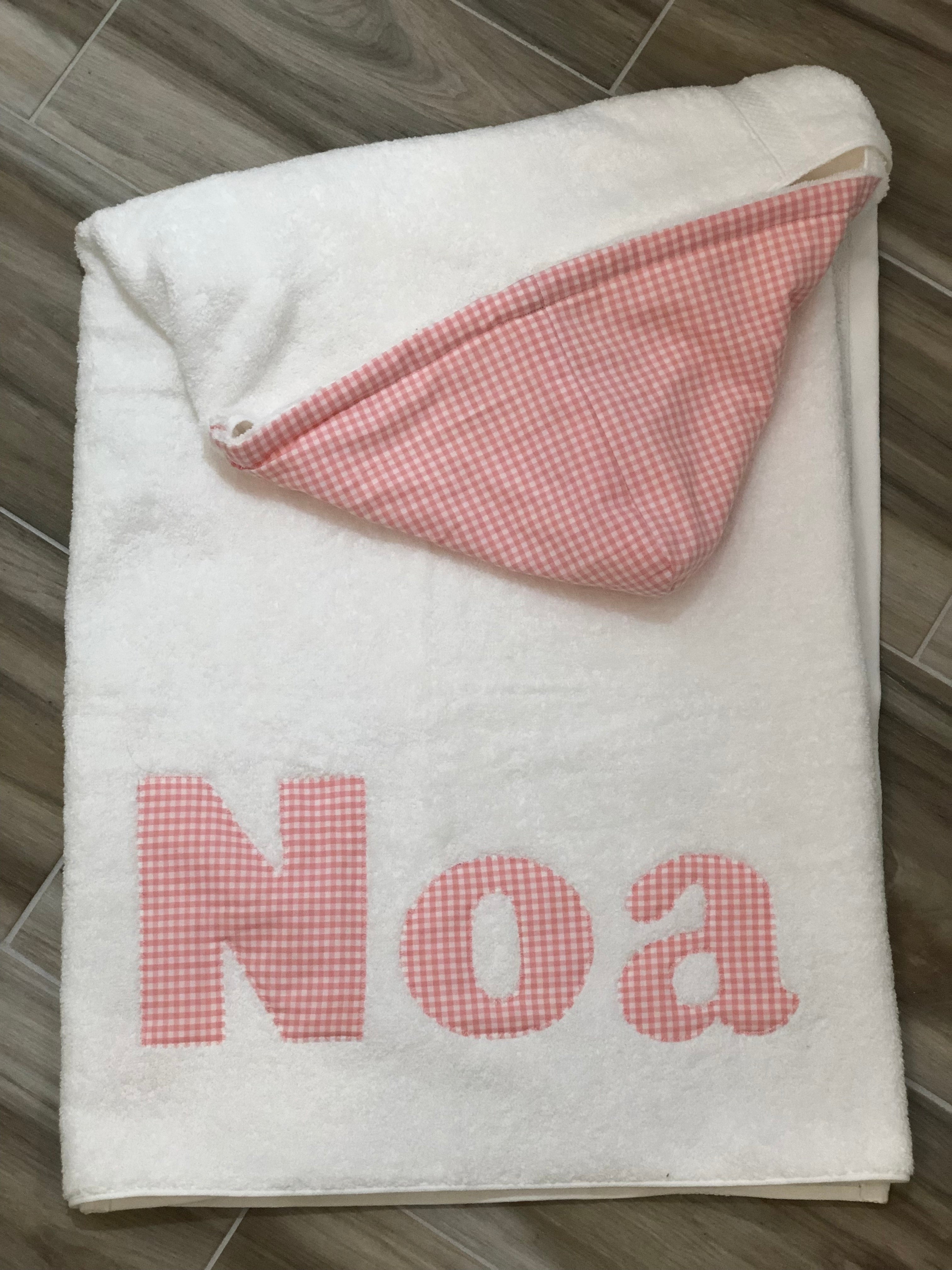 Personalized Hooded Baby Towel
