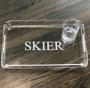 Etched Acrylic Tray
